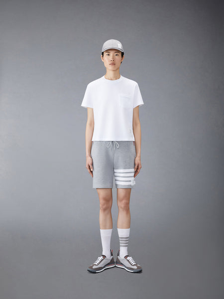 JERSEY BOXY FIT POCKET TEE WHITE