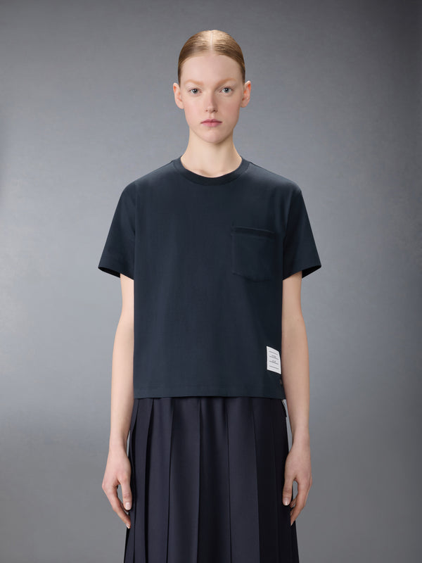 JERSEY BOXY FIT POCKET TEE - image 1