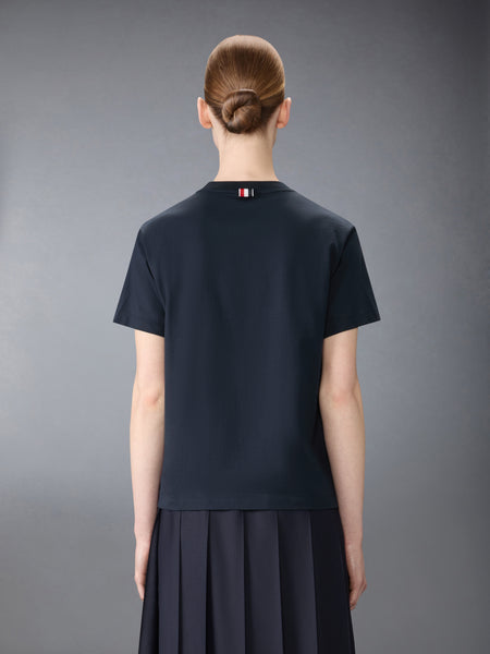 JERSEY BOXY FIT POCKET TEE NAVY