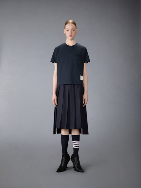 JERSEY BOXY FIT POCKET TEE NAVY
