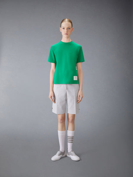 CLASSIC PIQUE 4-BAR TEE LT GREEN