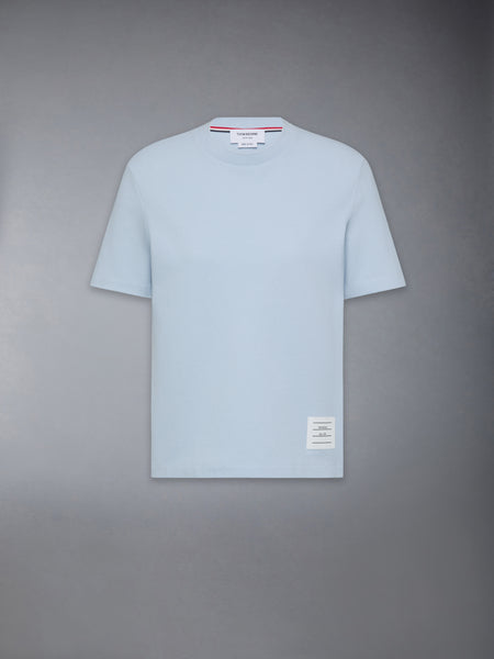 クラシック ピケ 4-BAR Tシャツ ライト ブルー