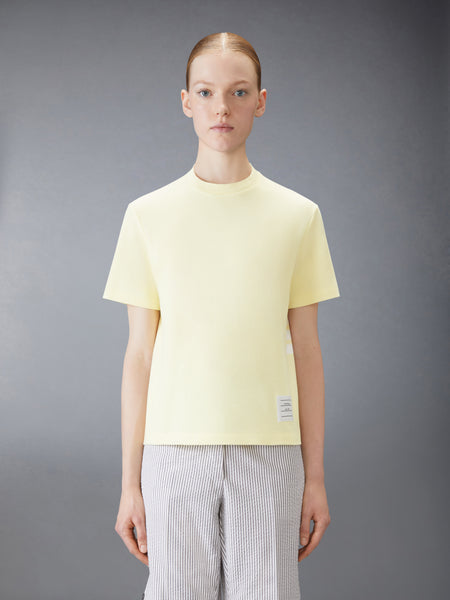 クラシック ピケ 4-BAR Tシャツ 黄色