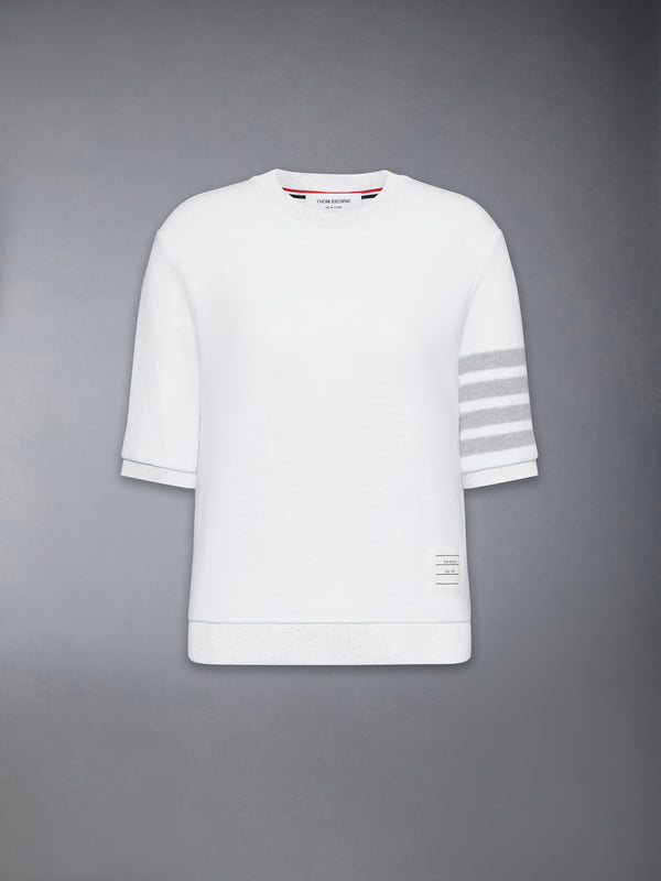 TEXTURED COTTON PIQUE 4-BAR TEE - featured image