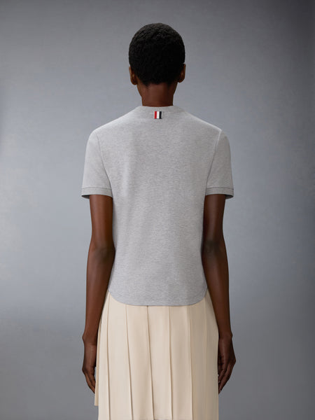 COTTON MILANO POCKET TEE LT GREY