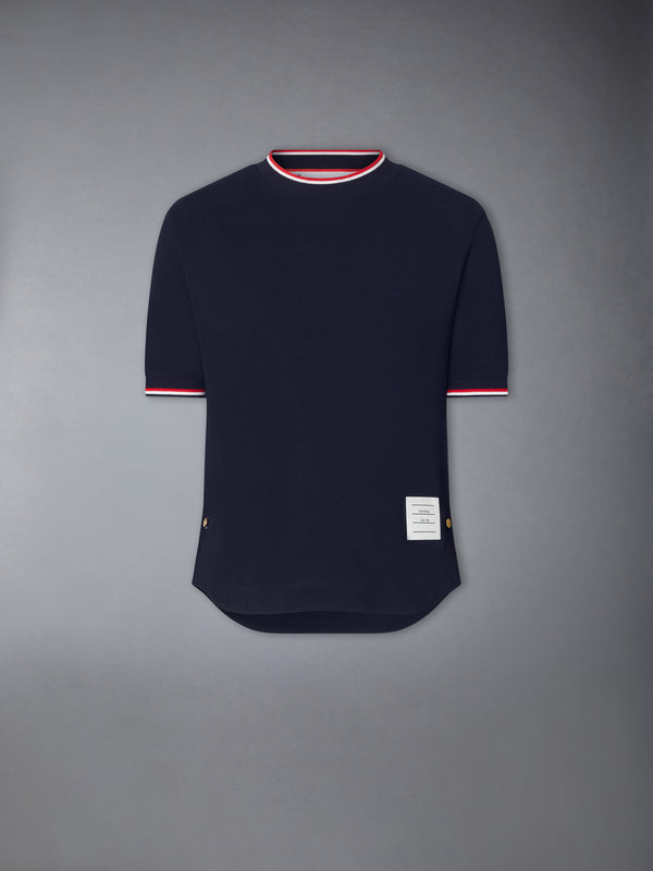 PIQUE RWB TIPPING TEE - featured image