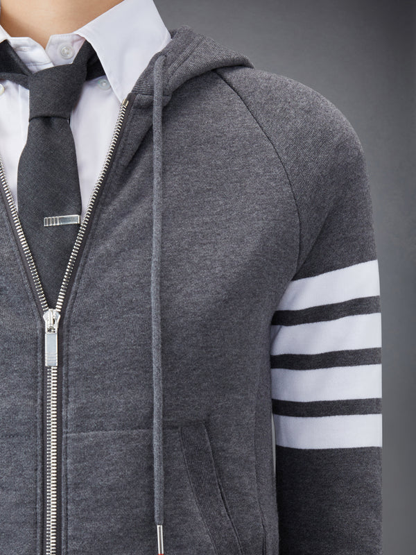CLASSIC LOOPBACK 4-BAR ZIP HOODIE - image 6