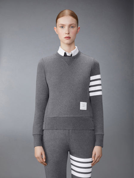 CLASSIC LOOPBACK 4-BAR SWEATSHIRT DARK GREY