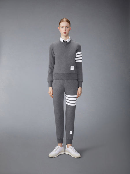 CLASSIC LOOPBACK 4-BAR SWEATSHIRT DARK GREY