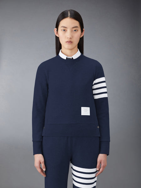 CLASSIC LOOPBACK 4-BAR SWEATSHIRT NAVY