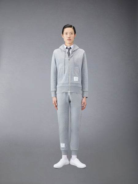 CLASSIC LOOPBACK RWB ZIP HOODIE LT GREY