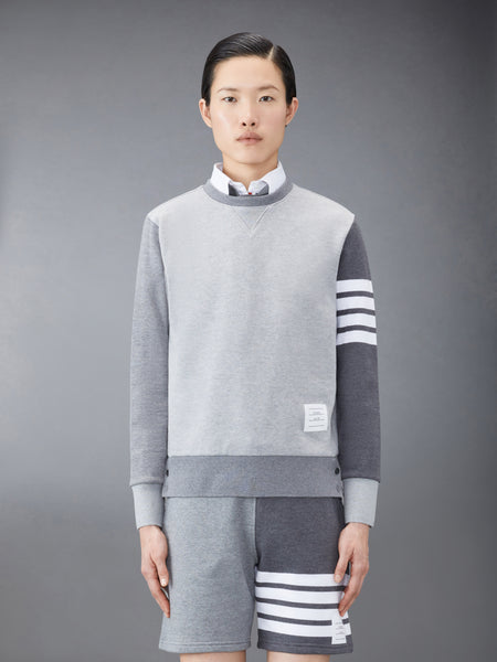 FUNMIX CLASSIC LOOPBACK 4-BAR SWEATSHIRT TONAL GREY