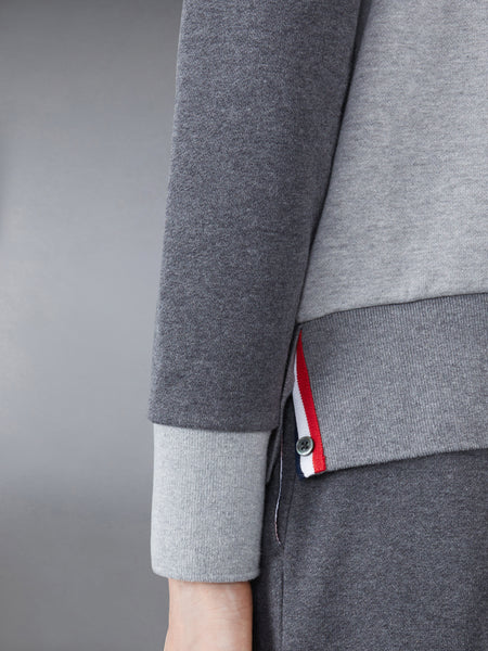 FUNMIX CLASSIC LOOPBACK 4-BAR SWEATSHIRT TONAL GREY