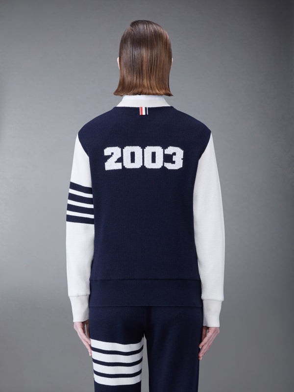 CASHMERE WAFFLE 2003 4-BAR SWEATSHIRT - image 2