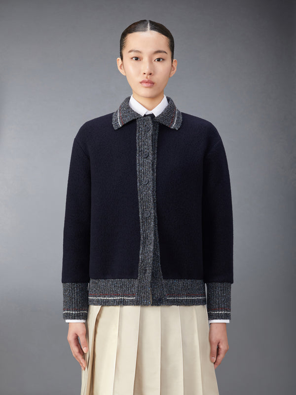 WOOL FLEECE CARDIGAN - featured image