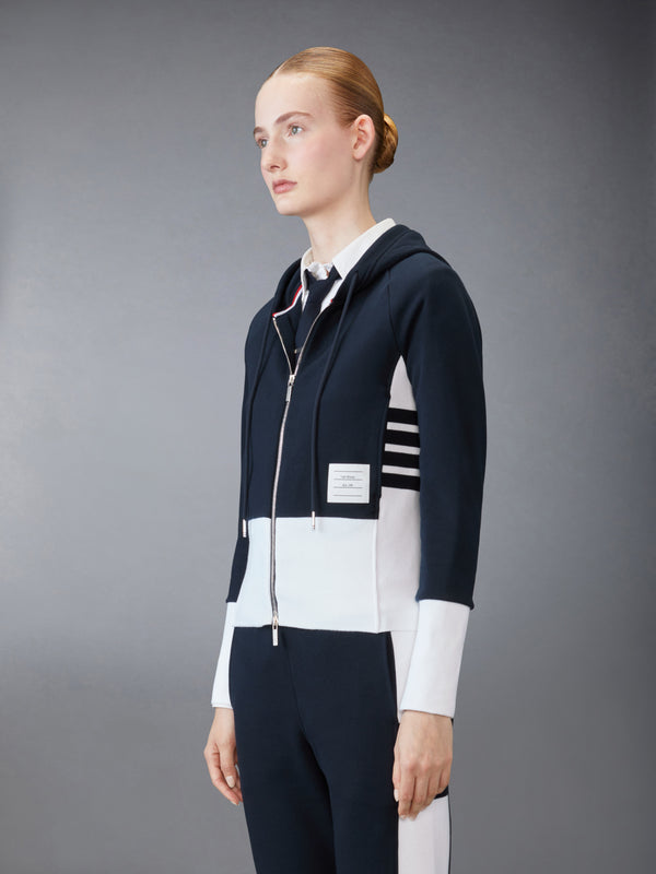 CLASSIC LOOPBACK 4-BAR ZIP UP HOODIE - image 2