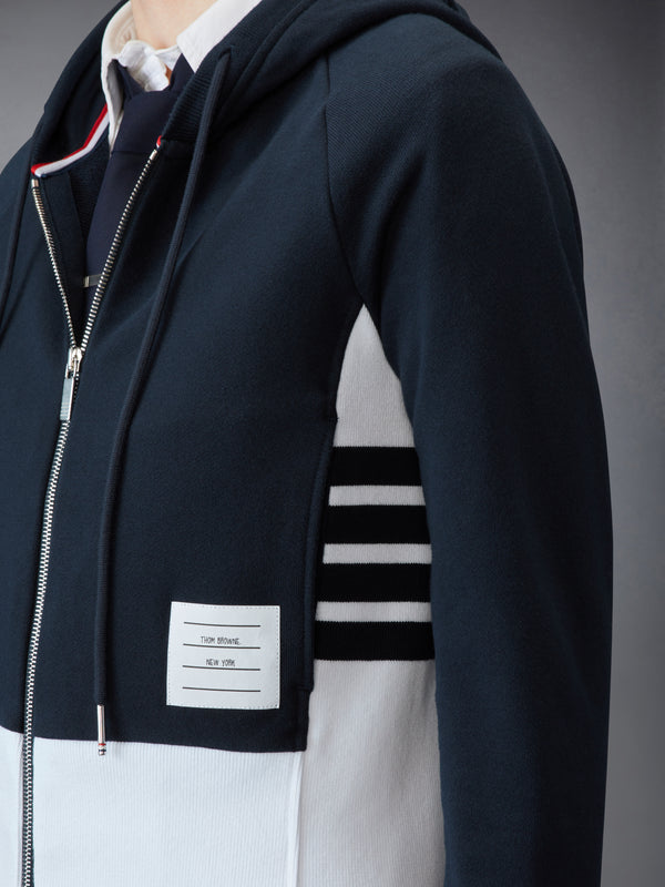 CLASSIC LOOPBACK 4-BAR ZIP UP HOODIE - image 5