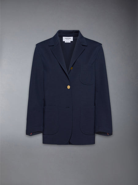 WOOL TECH MILANO SACK JACKET NAVY
