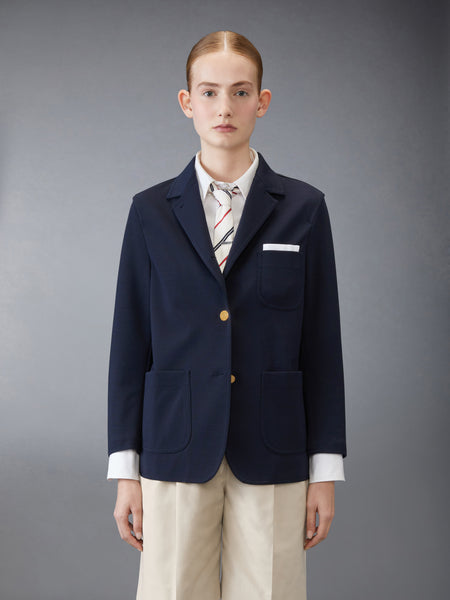 WOOL TECH MILANO SACK JACKET NAVY
