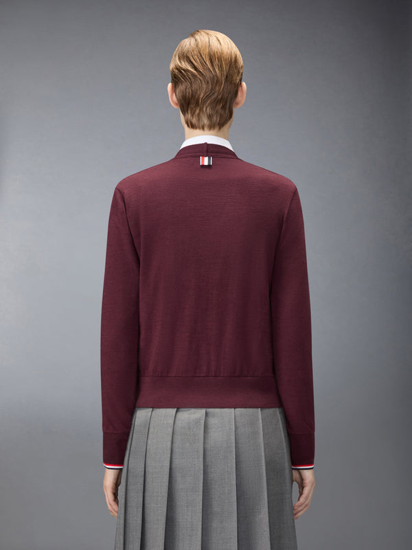 WOOL JERSEY CARDIGAN - image 2