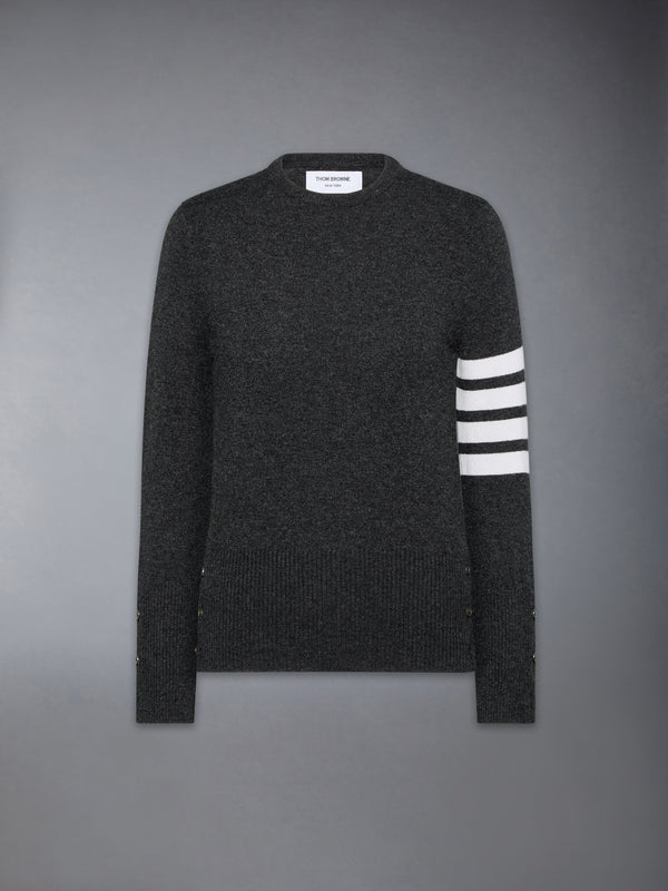 CLASSIC CASHMERE 4-BAR PULLOVER - featured image