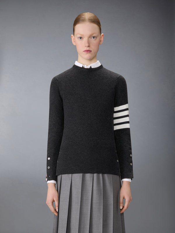 CLASSIC CASHMERE 4-BAR PULLOVER - image 1
