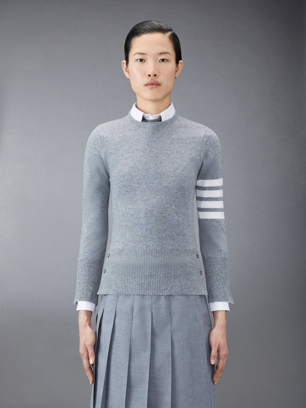 CLASSIC CASHMERE 4-BAR PULLOVER - featured image