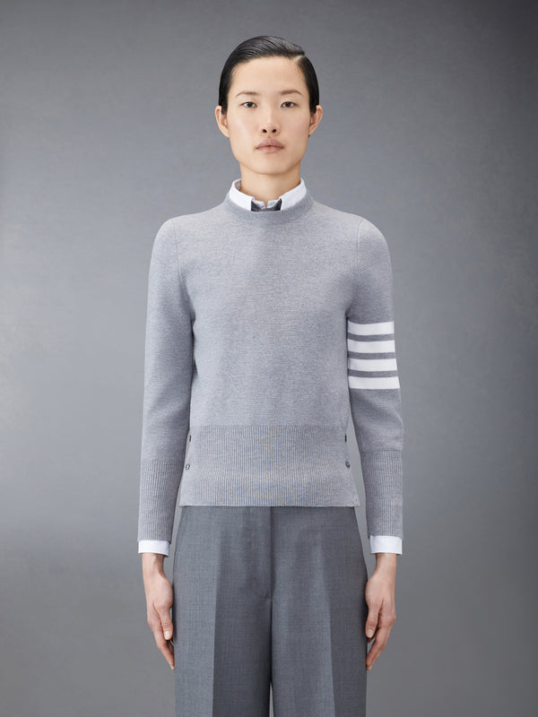MILANO STITCH MERINO WOOL 4-BAR PULLOVER - featured image