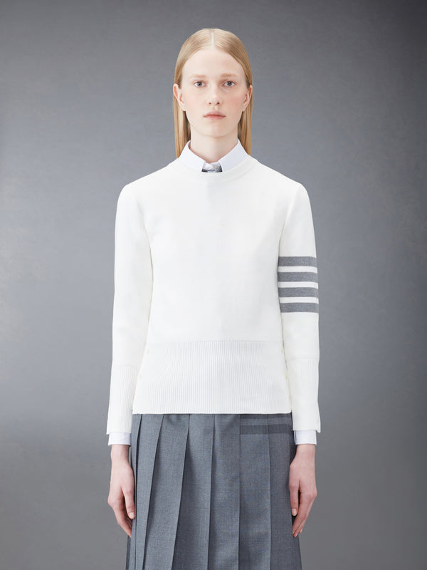 MILANO STITCH COTTON CREPE 4-BAR PULLOVER - featured image
