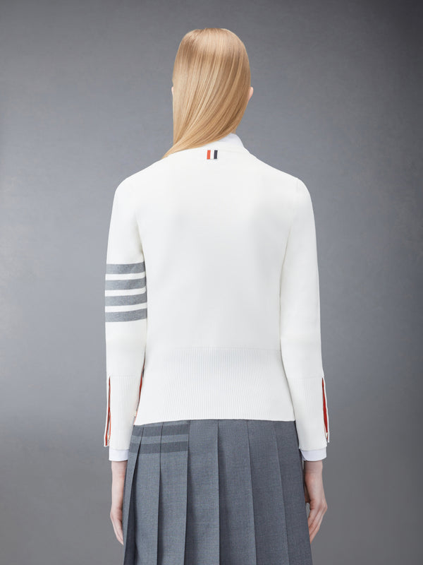 MILANO STITCH COTTON CREPE 4-BAR PULLOVER - image 2