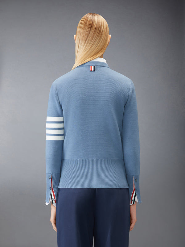MILANO STITCH COTTON CREPE 4-BAR PULLOVER - image 2
