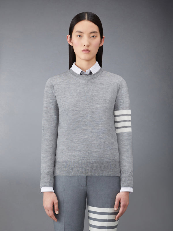 MERINO WOOL 4-BAR RELAXED FIT PULLOVER - featured image
