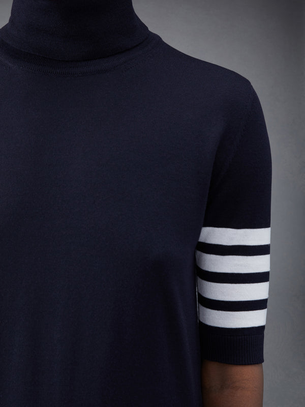 FINE MERINO WOOL 4-BAR TURTLENECK - image 5