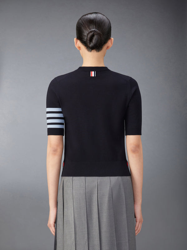 MERINO WOOL JERSEY STITCH 4-BAR TEE - image 2