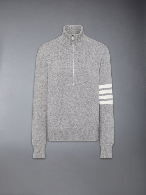 JERSEY STITCH MERINO WOOL 4-BAR PULLOVER - featured image