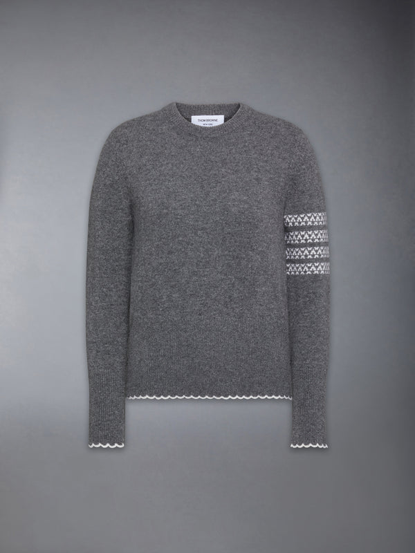 MERINO WOOL HOLIDAY HECTOR PULLOVER - featured image