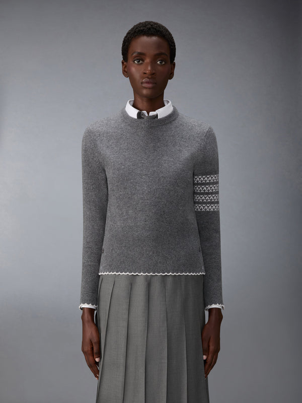 MERINO WOOL HOLIDAY HECTOR PULLOVER - image 1