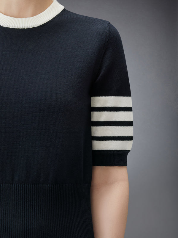 JERSEY HECTOR INTARSIA 4-BAR TEE - image 4