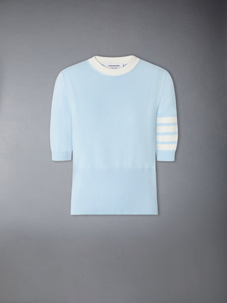 JERSEY HECTOR INTARSIA 4-BAR TEE 라이트 블루