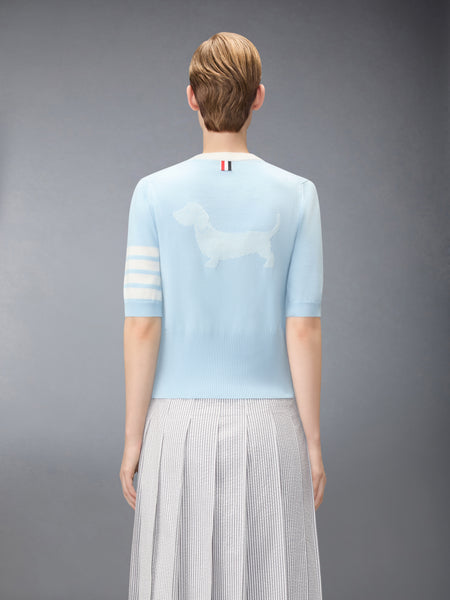JERSEY HECTOR INTARSIA 4-BAR TEE 라이트 블루