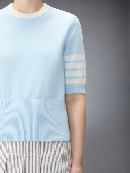 JERSEY HECTOR INTARSIA 4-BAR TEE 라이트 블루