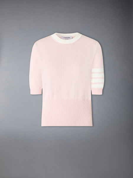 JERSEY HECTOR INTARSIA 4-BAR TEE 라이트 핑크