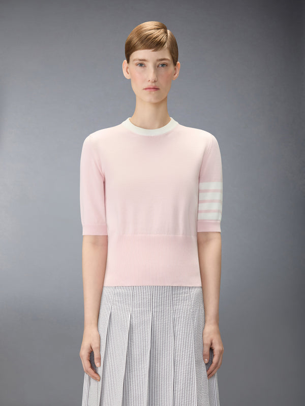 JERSEY HECTOR INTARSIA 4-BAR TEE - image 1