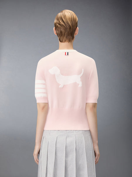 JERSEY HECTOR INTARSIA 4-BAR TEE 라이트 핑크