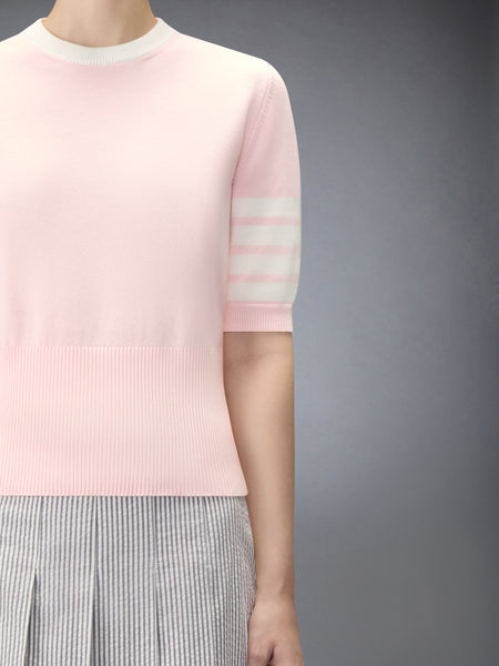 JERSEY HECTOR INTARSIA 4-BAR TEE 라이트 핑크