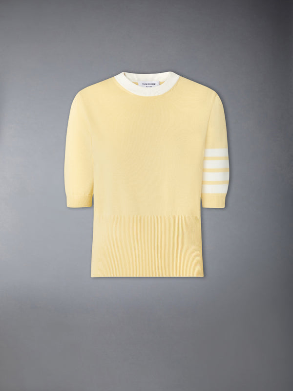 JERSEY HECTOR INTARSIA 4-BAR TEE - featured image