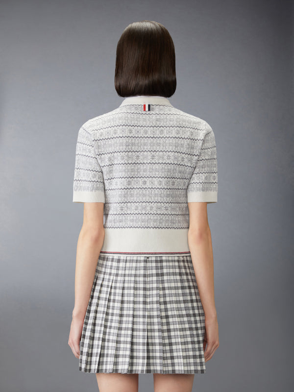MERINO WOOL JACQUARD SNOWFLAKE TEE - image 2