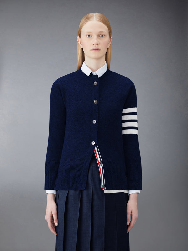 CLASSIC CASHMERE 4-BAR V-NECK CARDIGAN - featured image