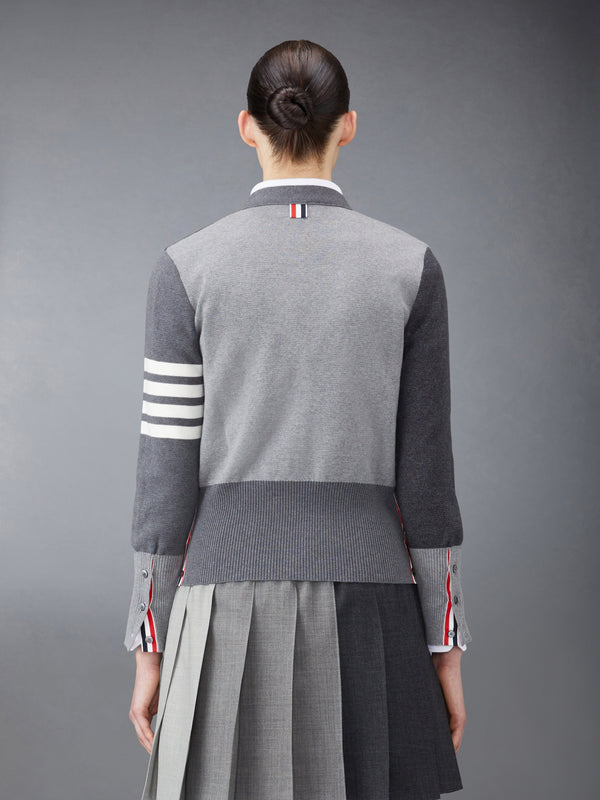 FUNMIX CREPE 4-BAR CARDIGAN - image 2