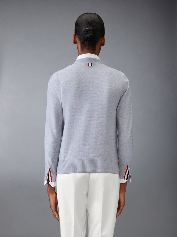 COTTON V NECK CARDIGAN - image 2